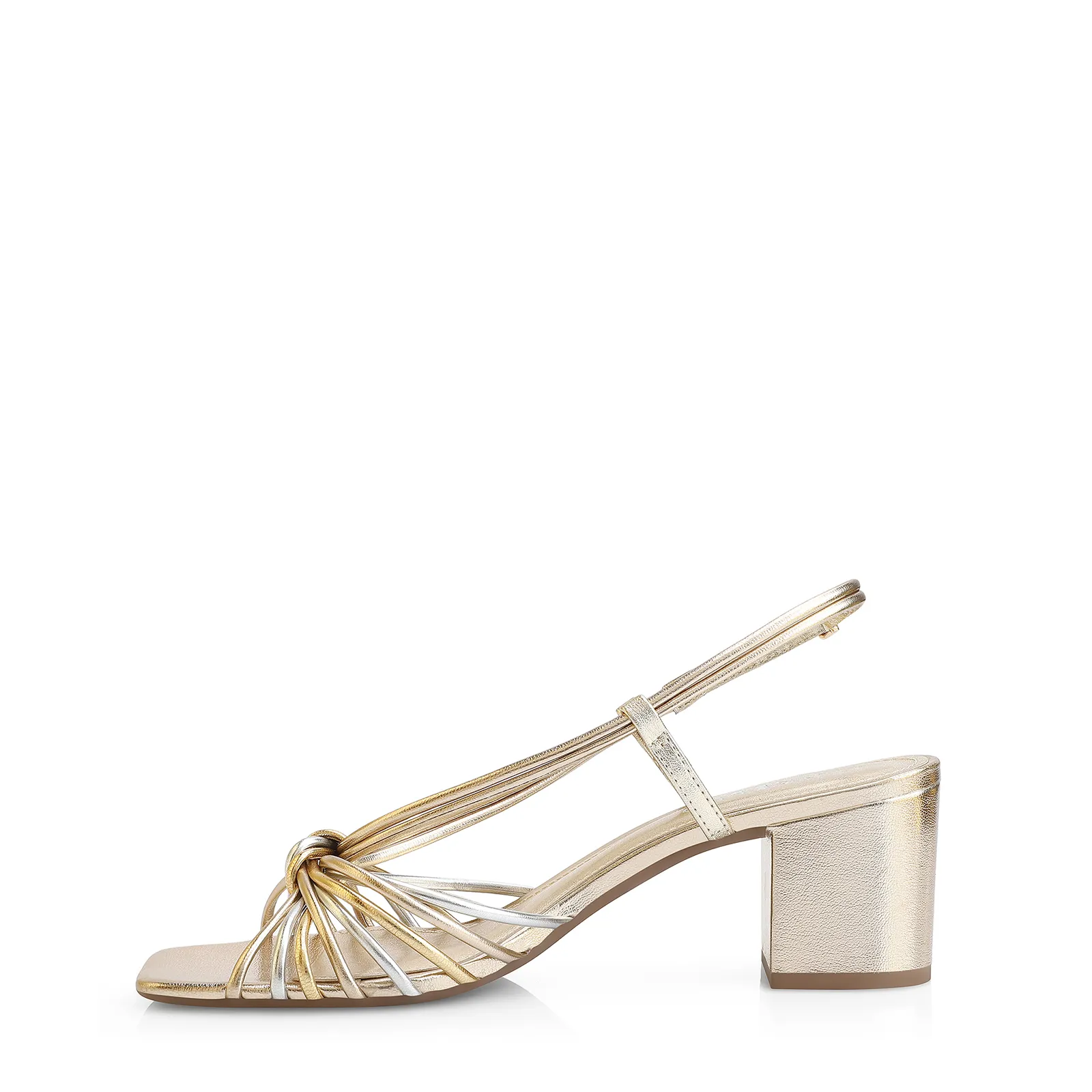 Sandália Alt Prata/Dourado