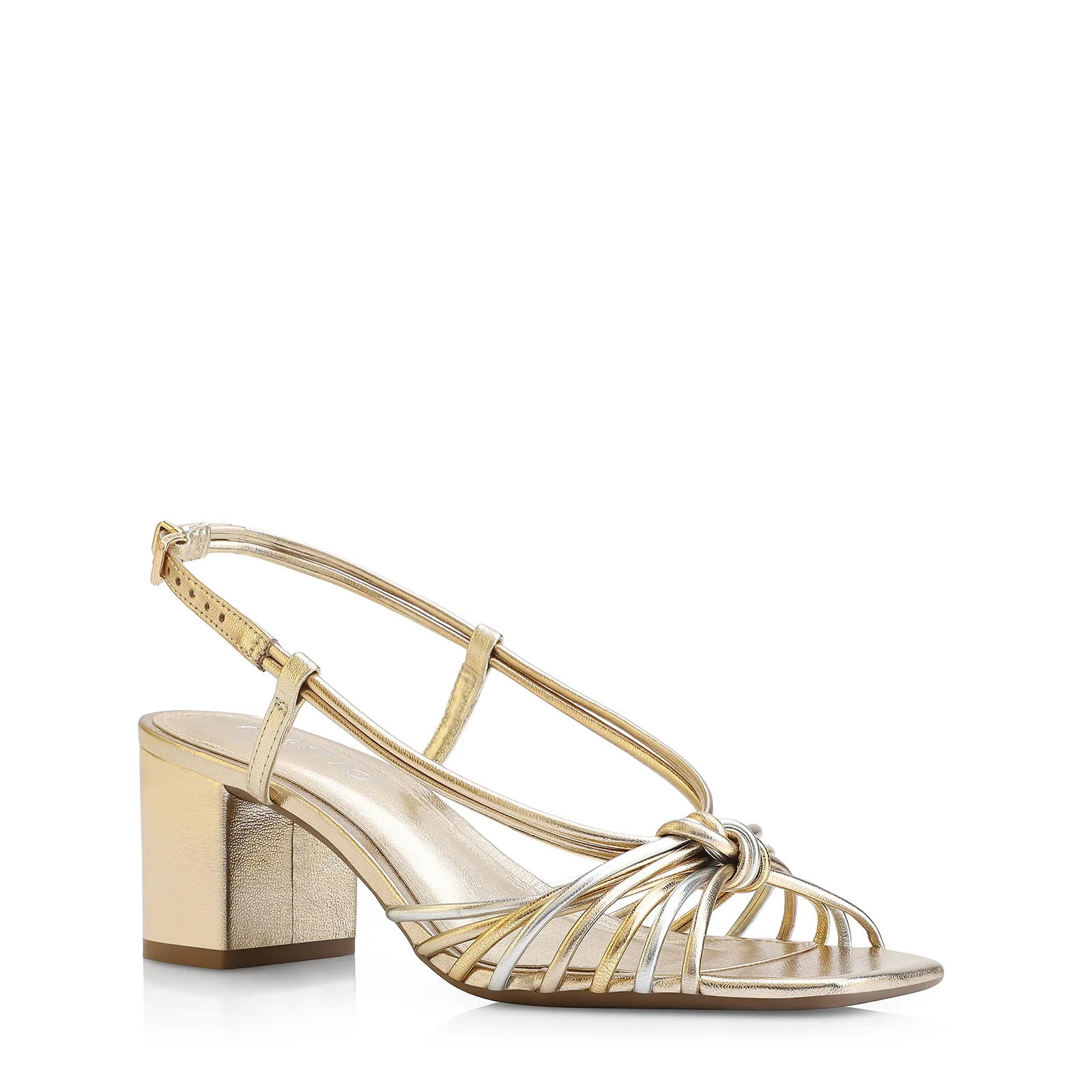 Sandália Alt Prata/Dourado