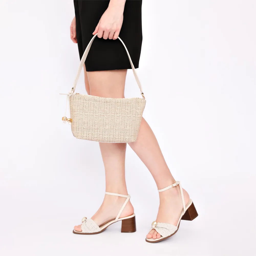 Sandália Alt Tramado Off White - imagem 8