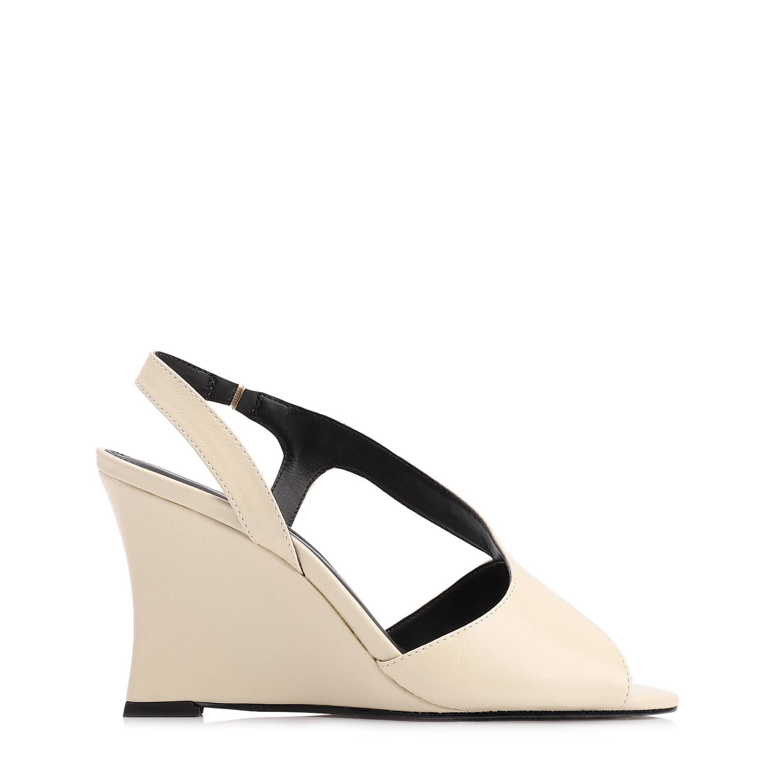 Sandália Anabela Alt Lux Off White