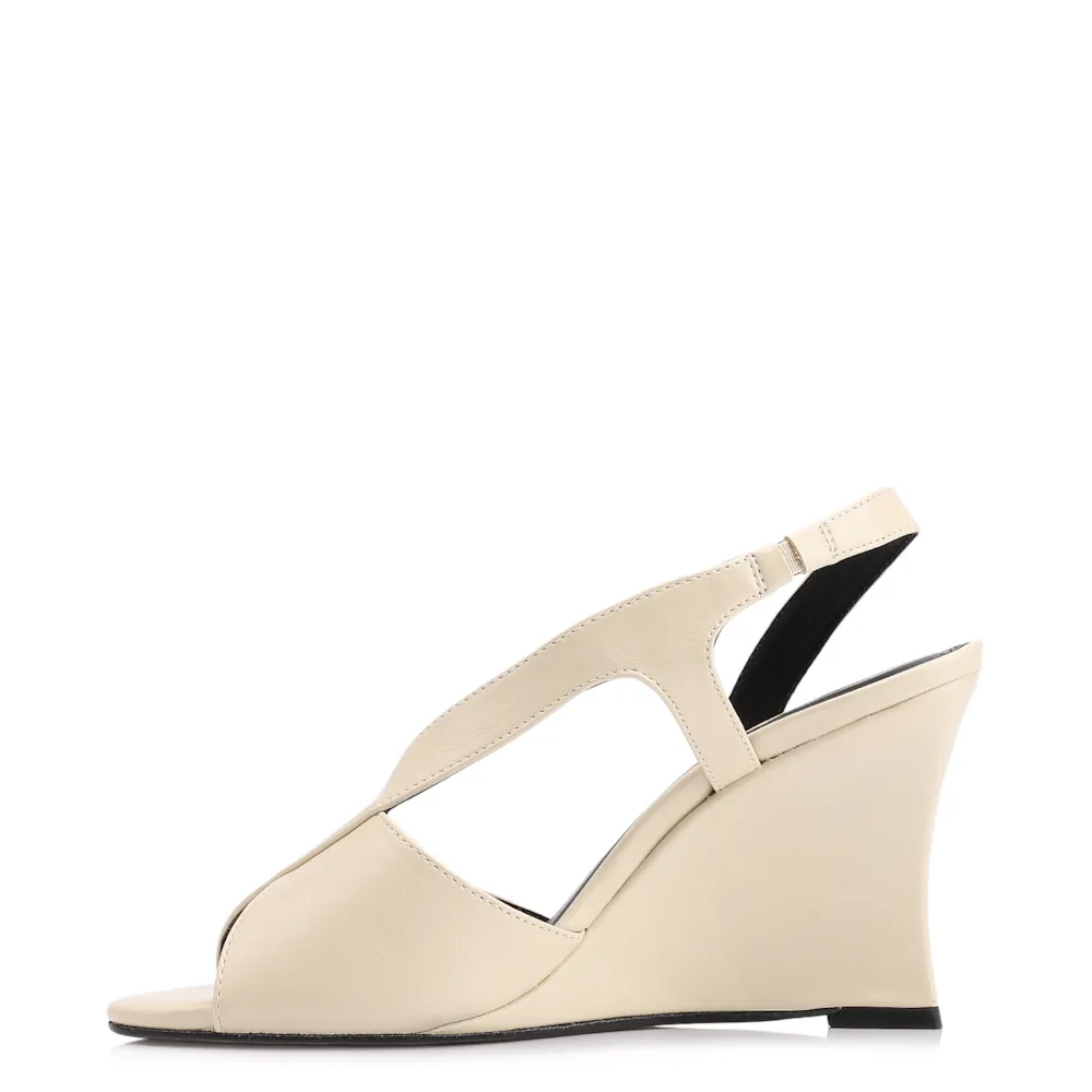  Sandália Anabela Alt Lux Off White - imagem 5