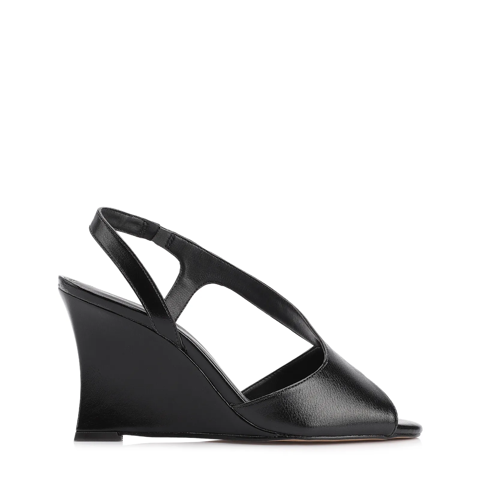 Sandália Anabela Alt Lux Preto