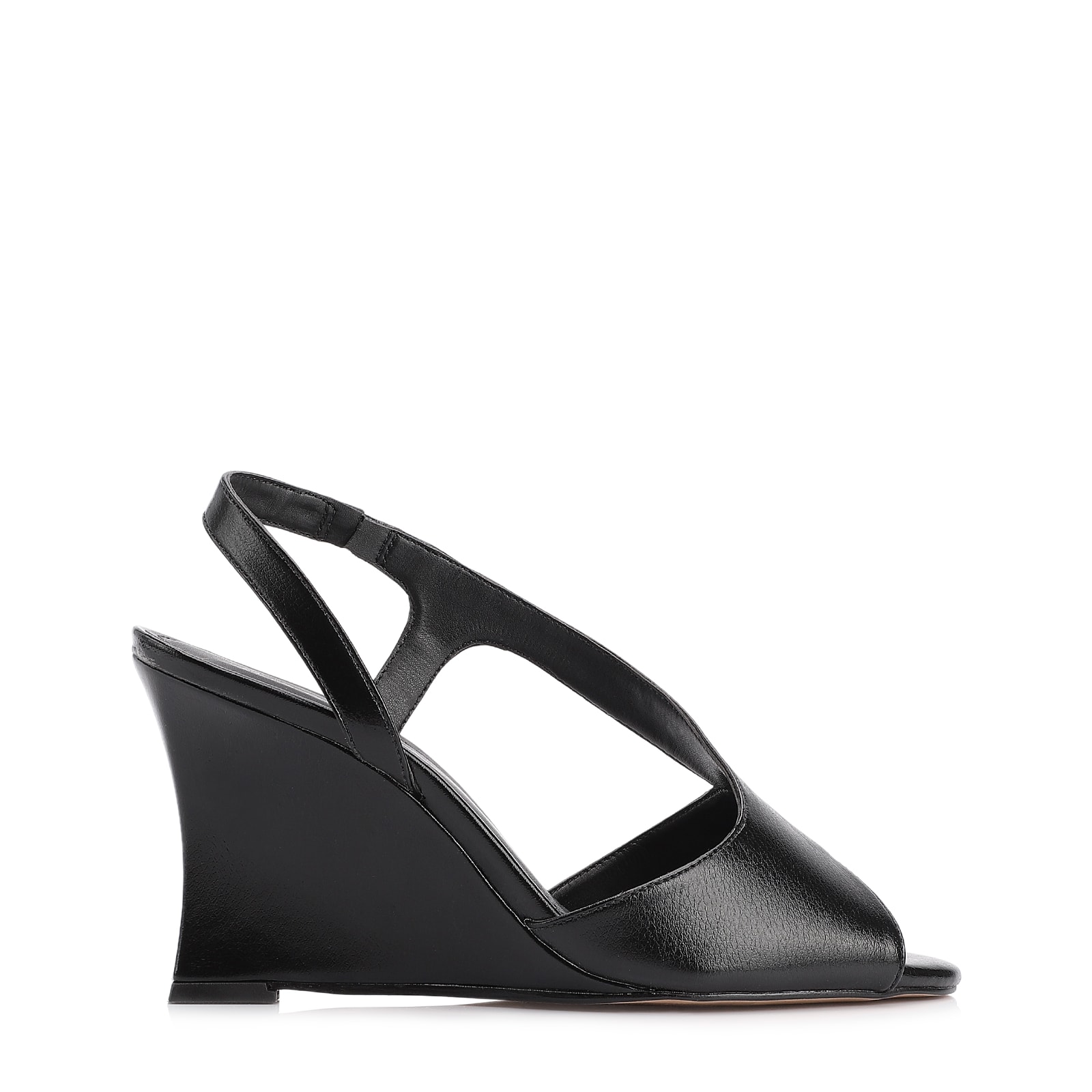 Sandália Anabela Alt Lux Preto