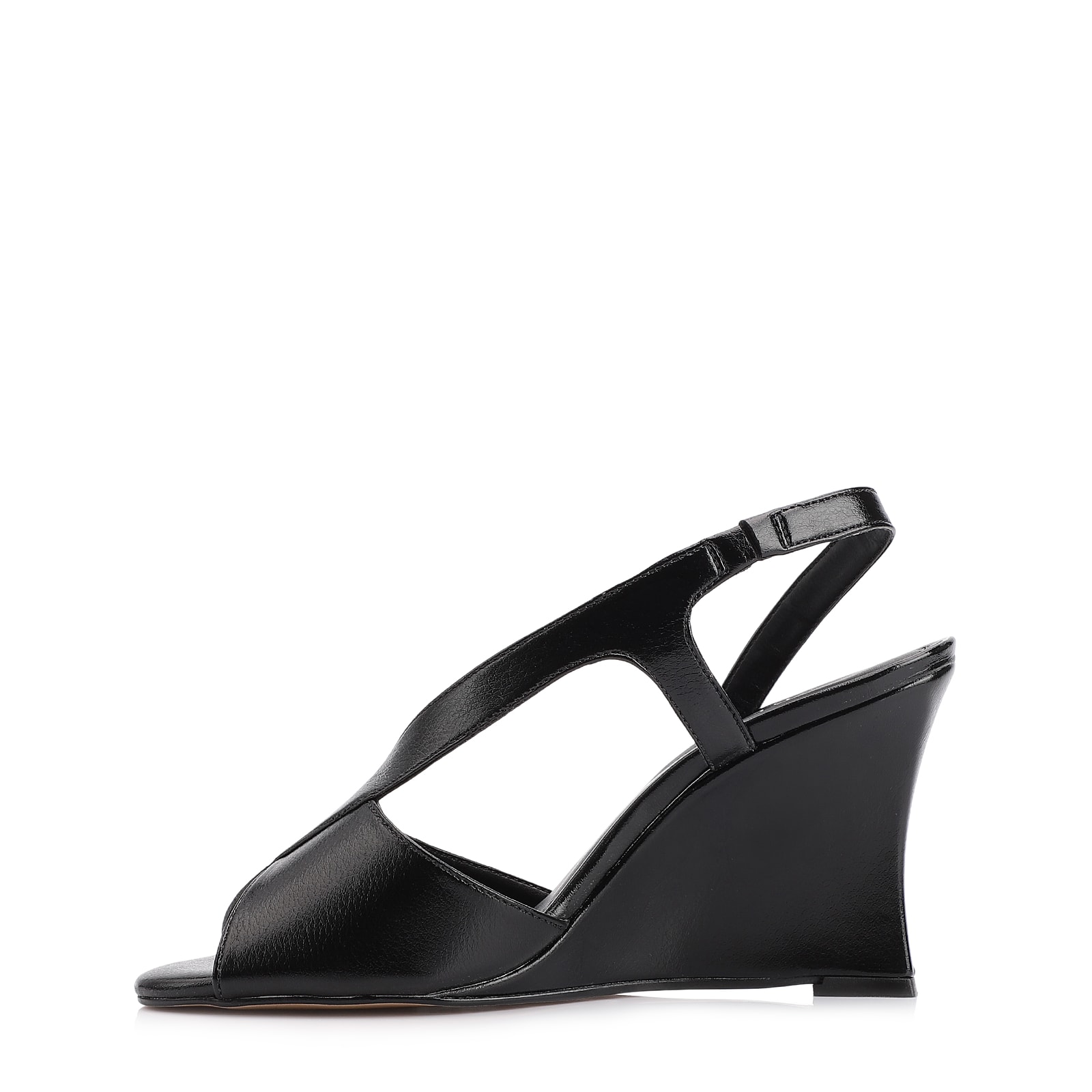  Sandália Anabela Alt Lux Preto