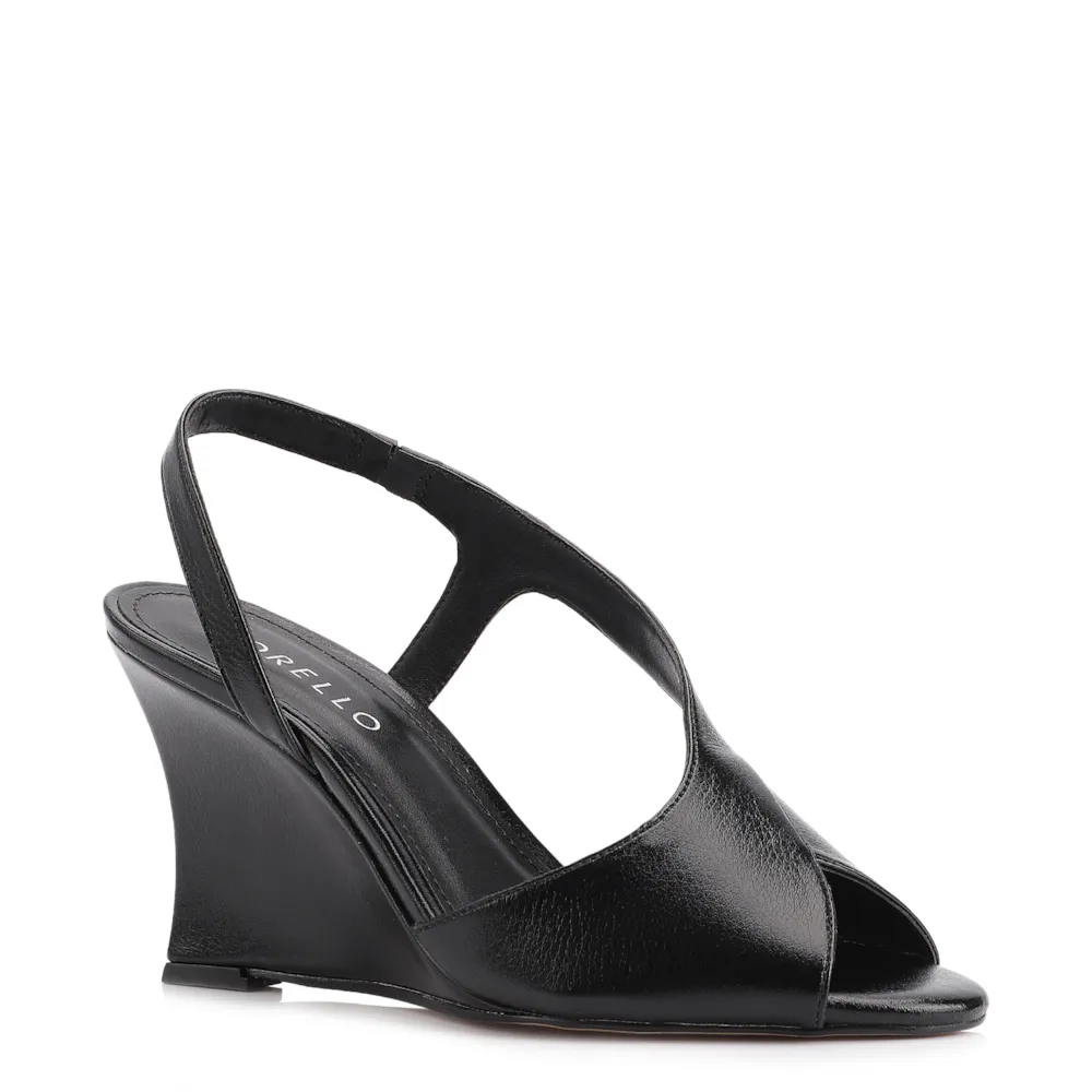 Sandália Anabela Alt Lux Preto