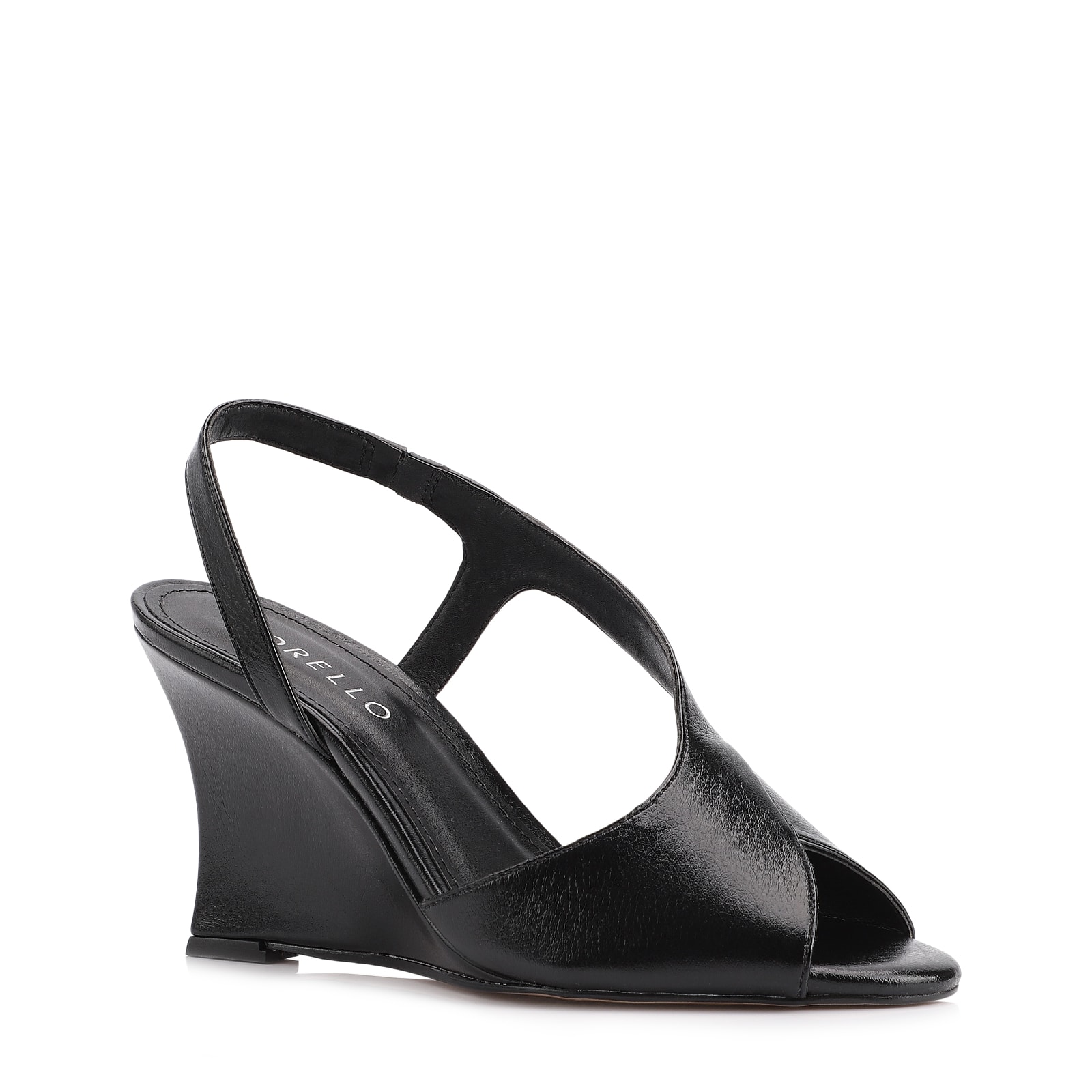 Sandália Anabela Alt Lux Preto