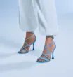 Sandália Cetim Azul - imagem 2
