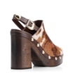 Sandália Clog Couro Pelo Vaca - imagem 4