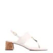 Sandália Cortiça Couro Off White - imagem 3