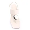 Sandália Cortiça Couro Off White - imagem 6