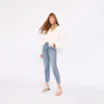 Sandália Cortiça Couro Off White - imagem 8