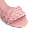Sandália Couro/Alt Tramado Rosa - imagem 6