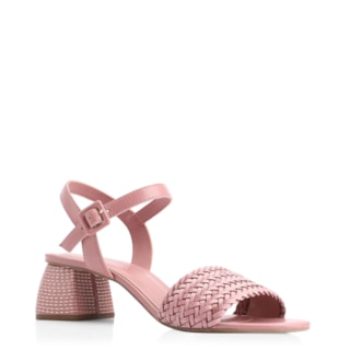 Couro/Alt Tramado Rosa