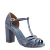 Sandália Couro Azul - imagem 1