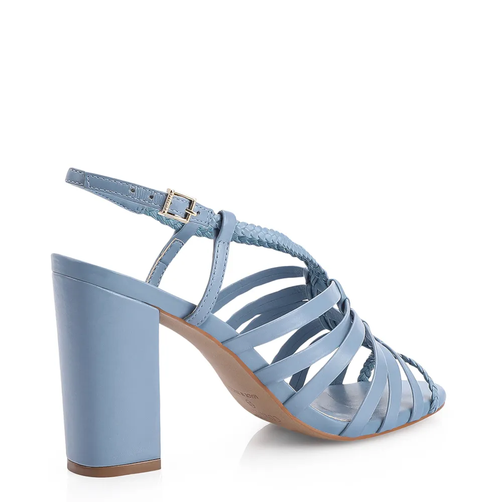 Sandália Couro Azul - imagem 3