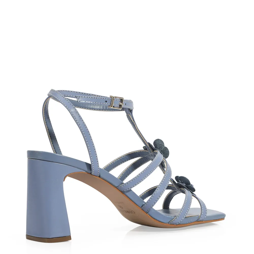Sandália Couro Azul - imagem 3