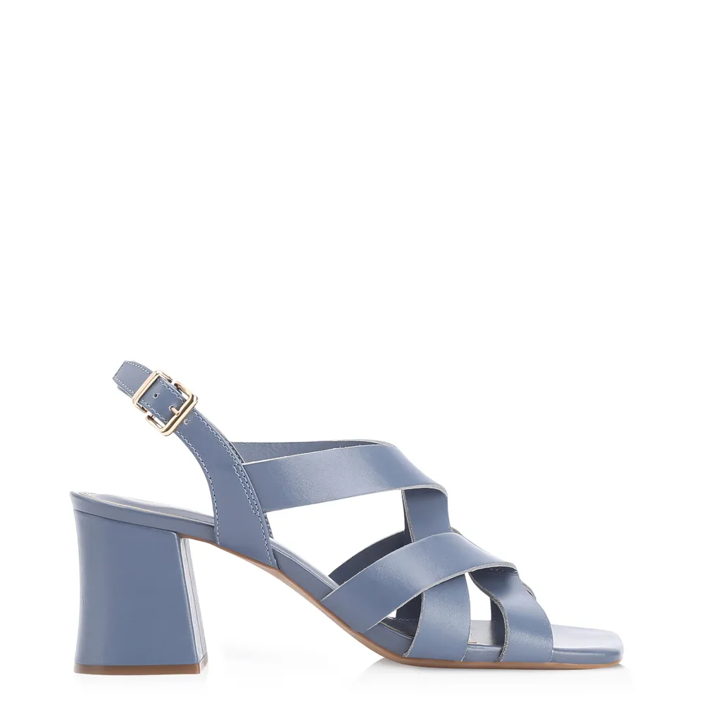 Sandália Couro Azul - imagem 2