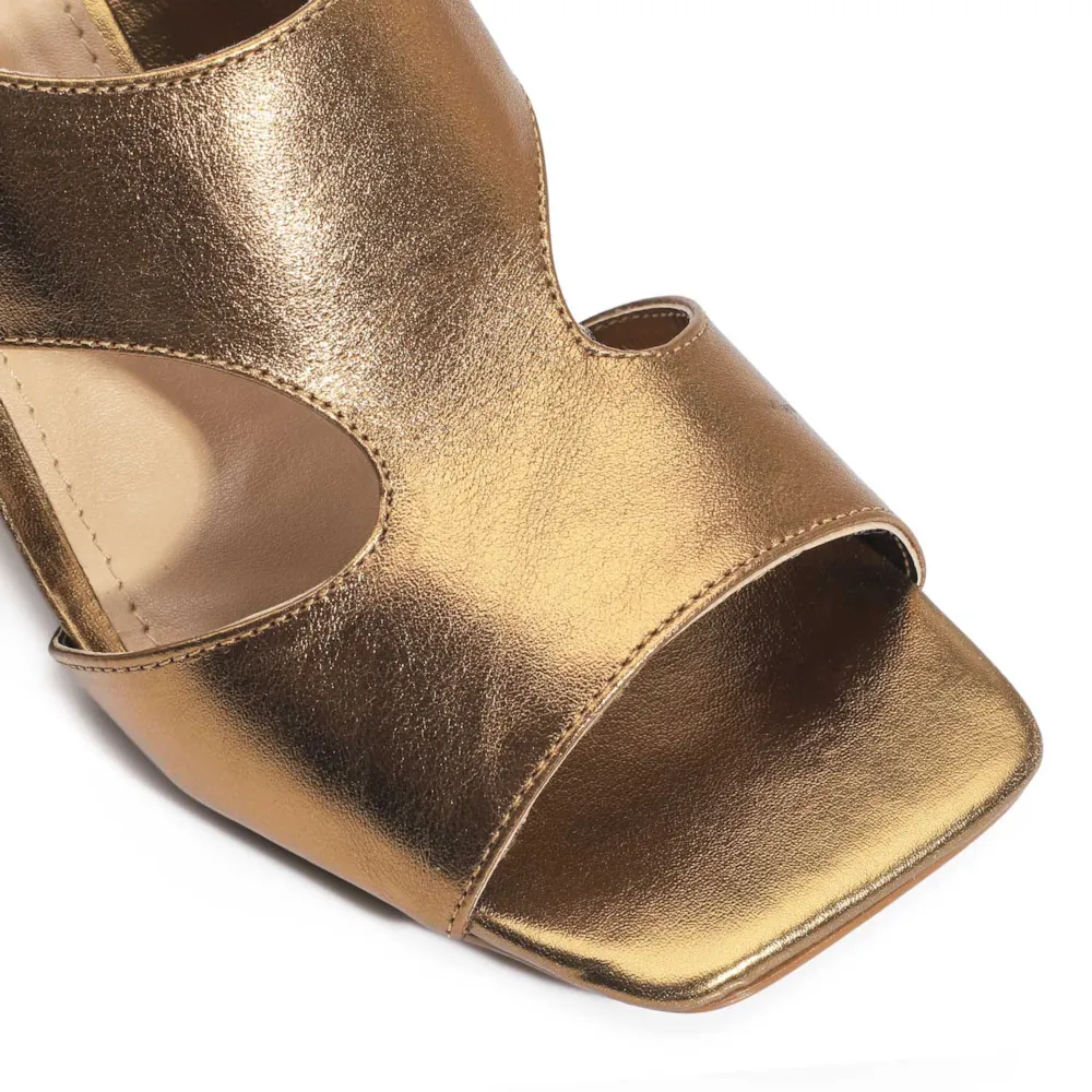 Sandália Couro Bronze - imagem 7