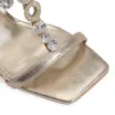Sandália Couro Champagne - imagem 7