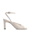 Sandália Couro Croco Off White - imagem 3