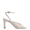 Sandália Couro Croco Off White - imagem 3