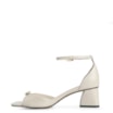 Sandália Couro Croco Off White - imagem 4