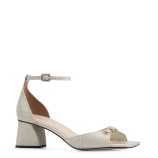 Couro Croco Off White
