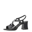 Sandália Couro Croco Preto - imagem 5