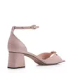 Sandália Couro Croco Rosa - imagem 3