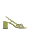 Sandália Couro Lezard Verde - imagem 2