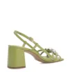 Sandália Couro Lezard Verde - imagem 3