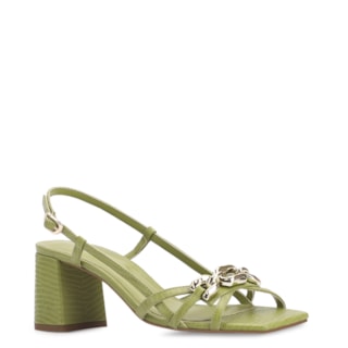 Couro Lezard Verde