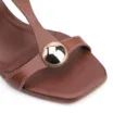 Sandália Couro Marrom - imagem 6