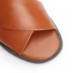 Sandália Couro Marrom Claro - imagem 7