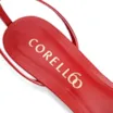 Sandália Couro Nobuck Vermelho - imagem 7