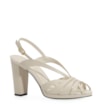 Sandália Couro Off White - imagem 1