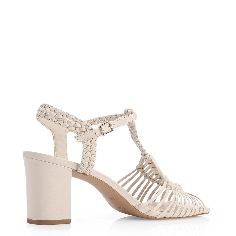 Sandália Couro Off White - imagem 3