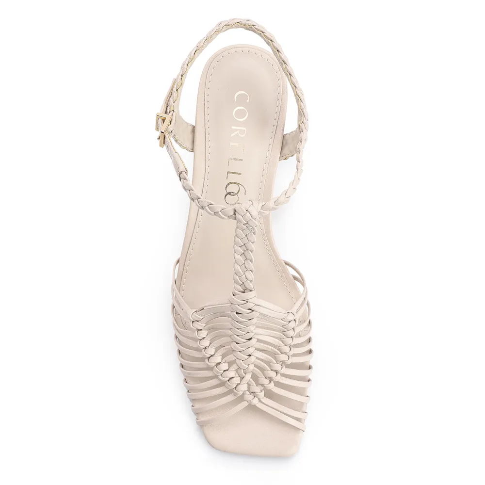 Sandália Couro Off White - imagem 5