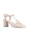 Sandália Couro Off White - imagem 1