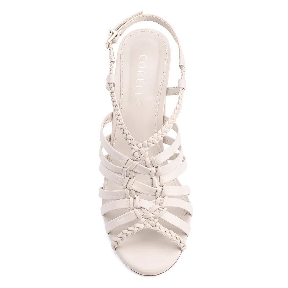 Sandália Couro Off White - imagem 5
