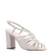 Sandália Couro Off White - imagem 1