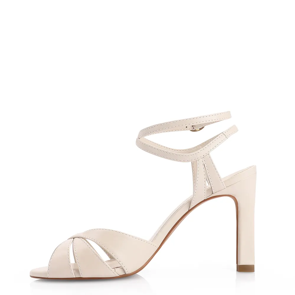 Sandália Couro Off White - imagem 4