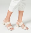 Sandália Couro Off White - imagem 2