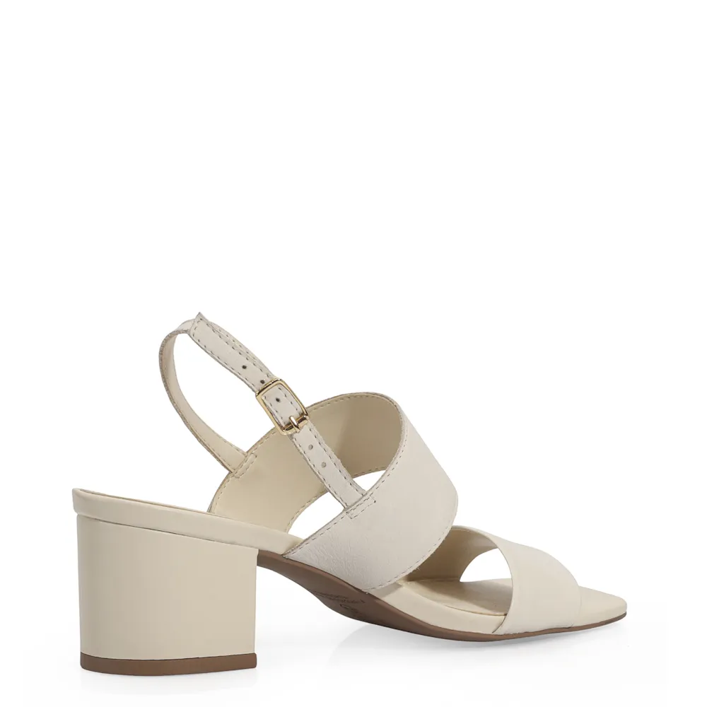 Sandália Couro Off White - imagem 4