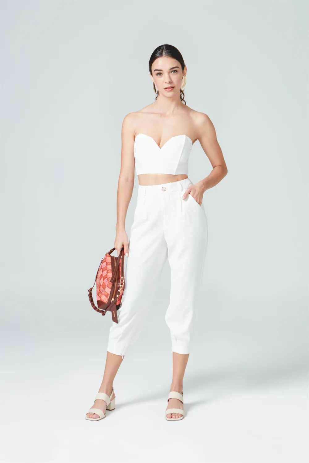 Sandália Couro Off White - imagem 9