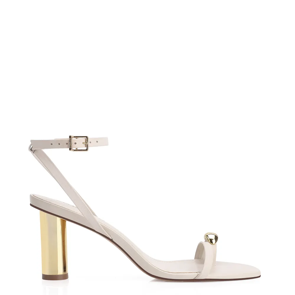 Sandália Couro Off White - imagem 3