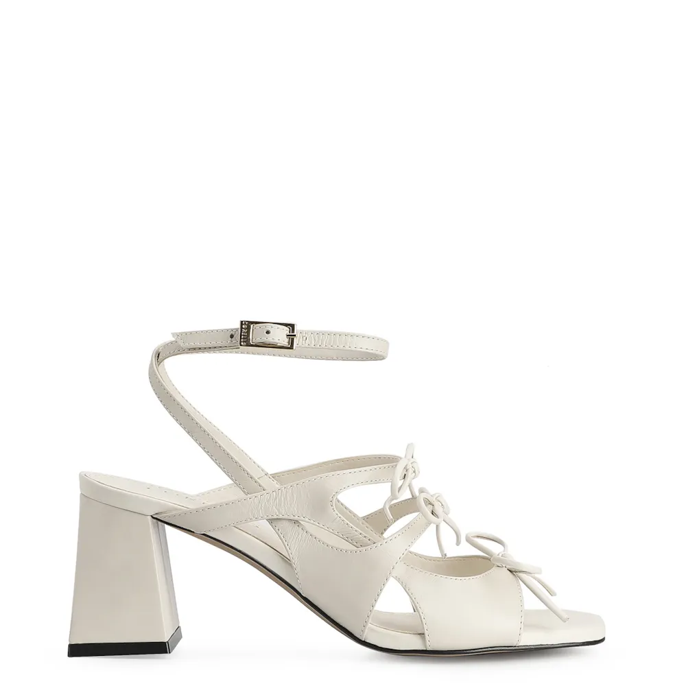 Sandália Couro Off White - imagem 3