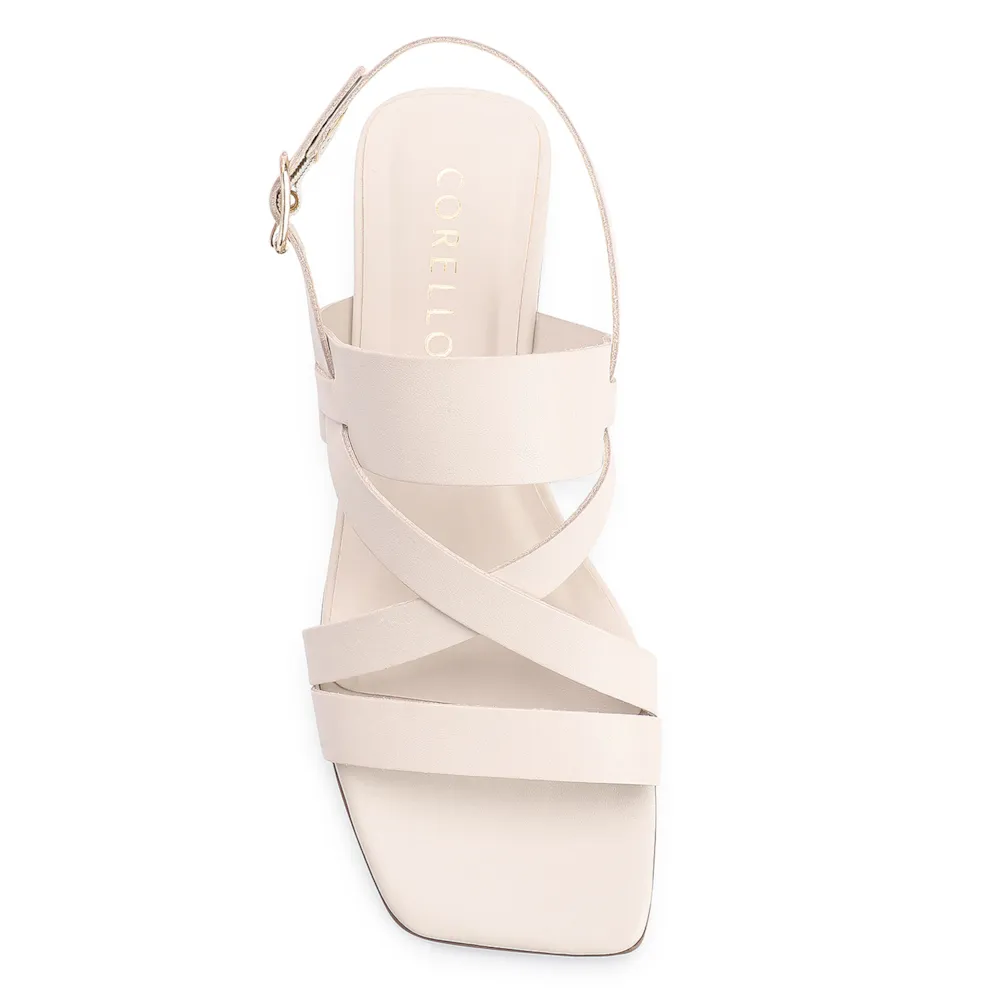 Sandália Couro Off White - imagem 5