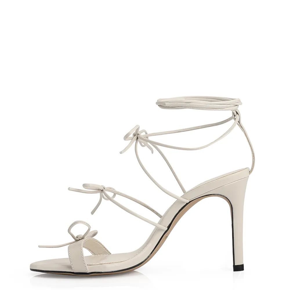 Sandália Couro Off White - imagem 5