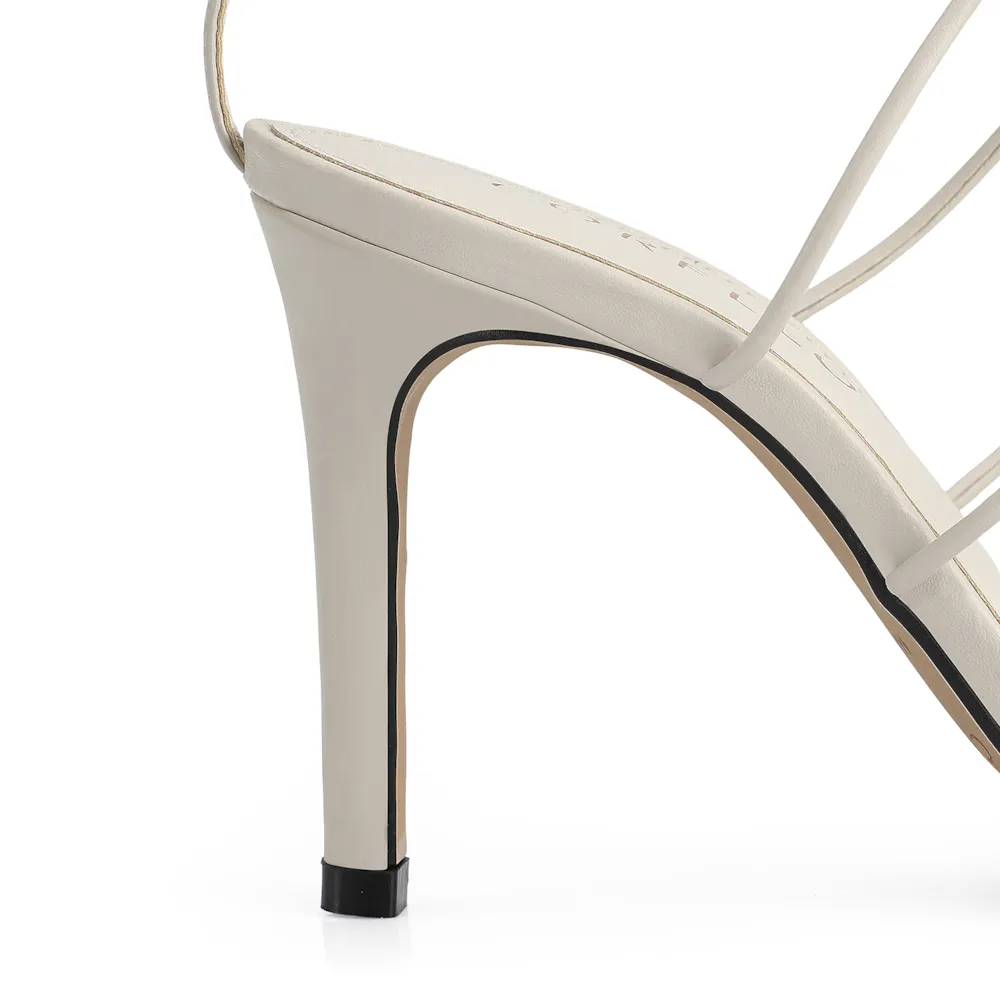 Sandália Couro Off White - imagem 8